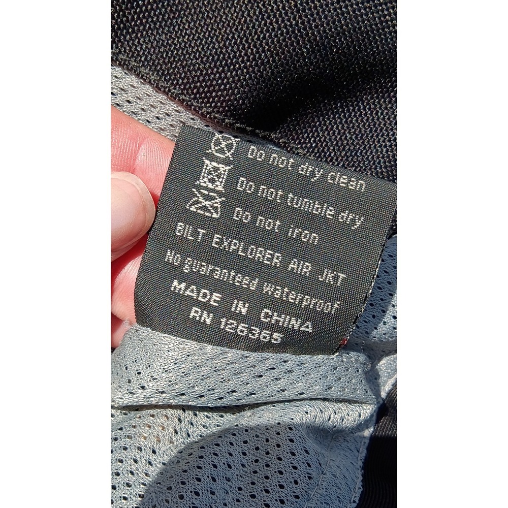 BILT Explorer Air Motorcycle Jacket XL CE Armor 3 Layer Textile Touring Black - Picture 5 of 16